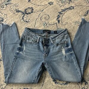 Lucky Brand Light Blue Distressed Skinny Jeans